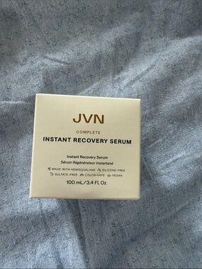 JVN Instant Recovery Serum - Cream & Gold Packaging